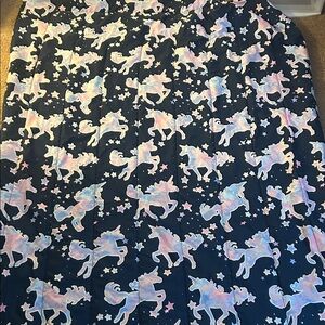 Unicorn Reversible Twin Comforter